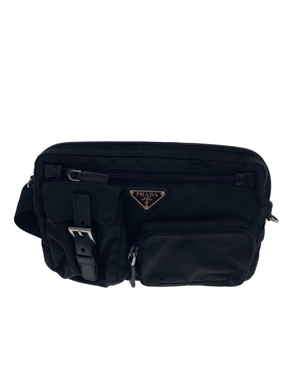 Prada Leather Waist bag Black